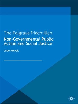 cover image of Non-Governmental Public Action and Social Justice